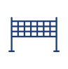 Badminton-court